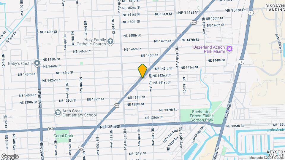 14155 W Dixie Hwy Map and Location Details
