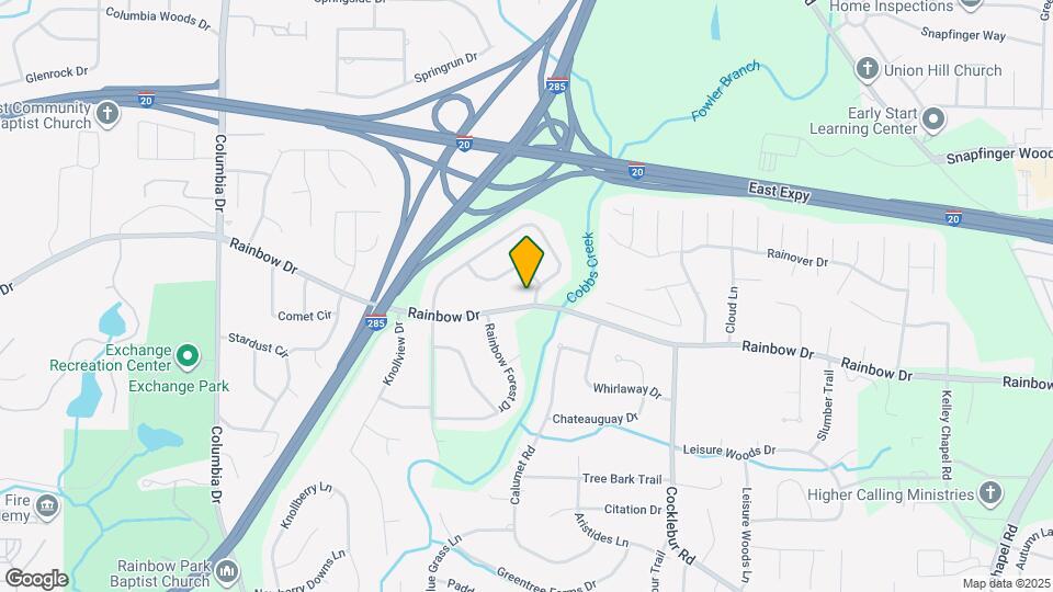 3688 Rainbow Dr Map and Location Details