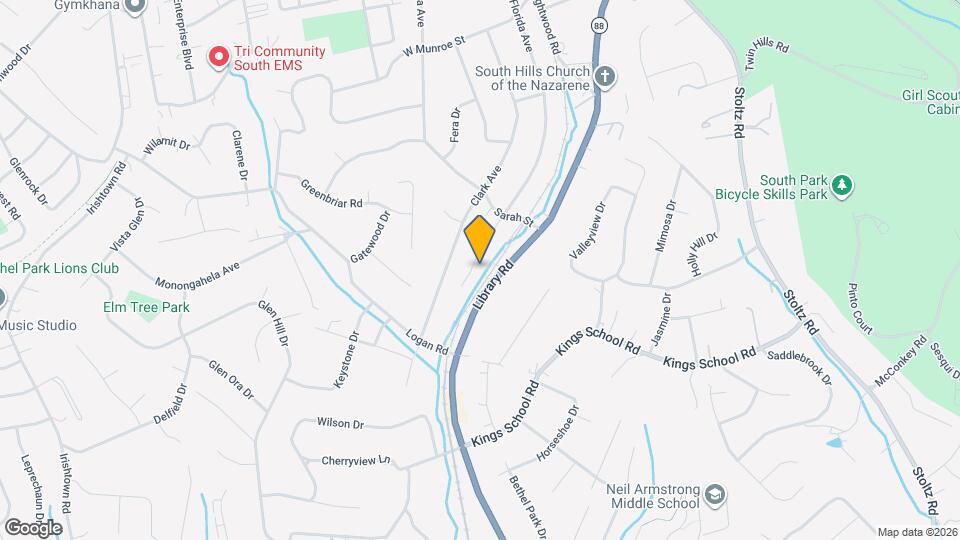 5731 Pebble Creek Ct Apartments and Nearby Bethel Park Apartments For