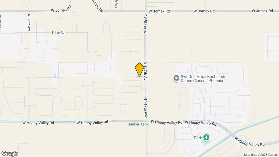 14744 W Cottontail Ln Map and Location Details