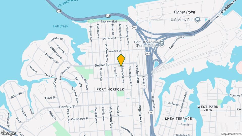 416 Maryland Ave Map and Location Details