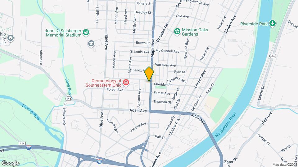 1337 Maple Ave Map and Location Details