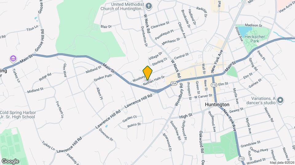 47 Nathan Hale Dr Map and Location Details