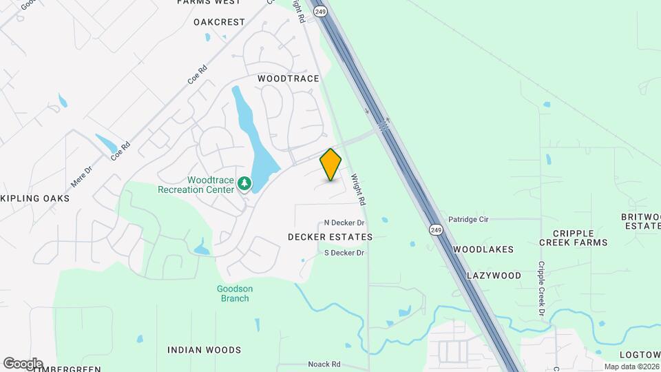 1223 Blue Hazel Ct Mapa y Detalles de la Ubicación