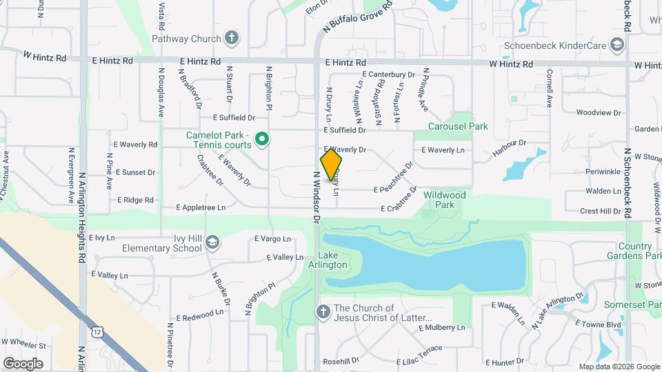 2360 N Drury Ln Mapa y Detalles de la Ubicación