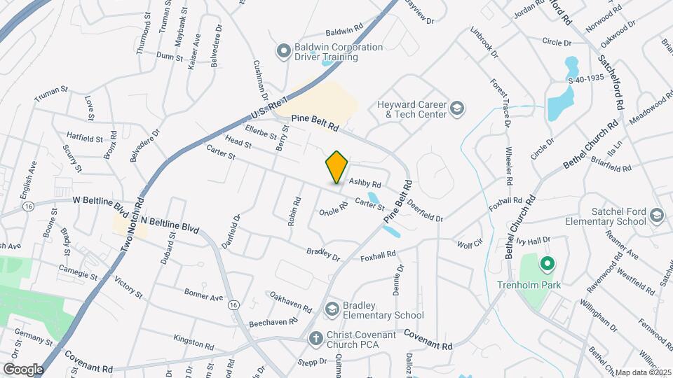 1700 Inglewood Dr Map and Location Details