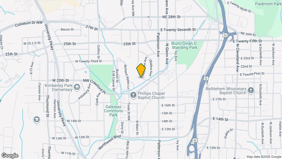 2230 Greenway Ave NW Map and Location Details