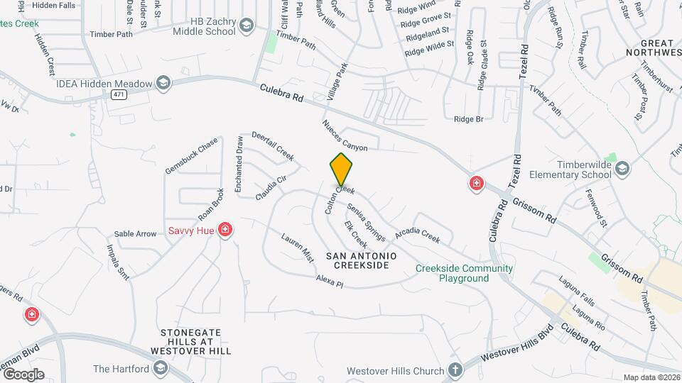 5253 Colton Creek Map and Location Details