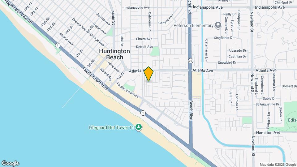 Pacific Mobile Home Park Map and Location Details