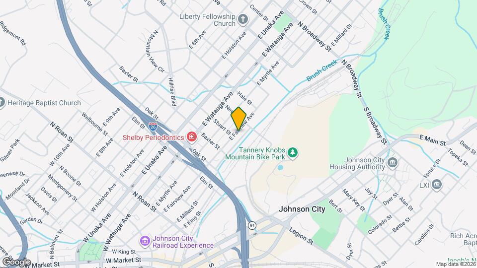 602 E Fairview Ave Map and Location Details