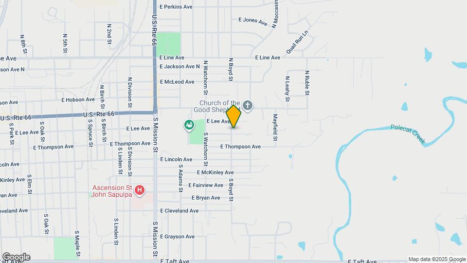 1403 E University Ave Map and Location Details