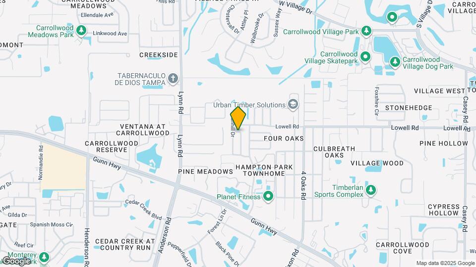 12722 Trowbridge Ln Map and Location Details