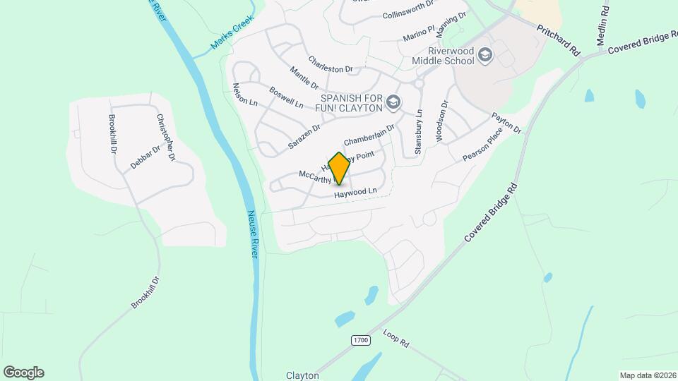 213 Haywood Ln Map and Location Details