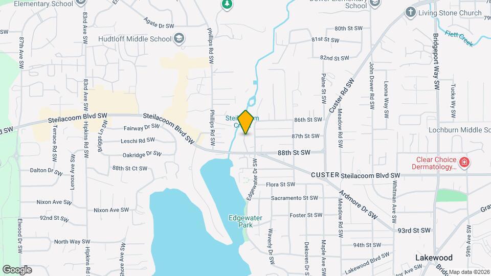 8701 72nd Ave Ct SW Map and Location Details