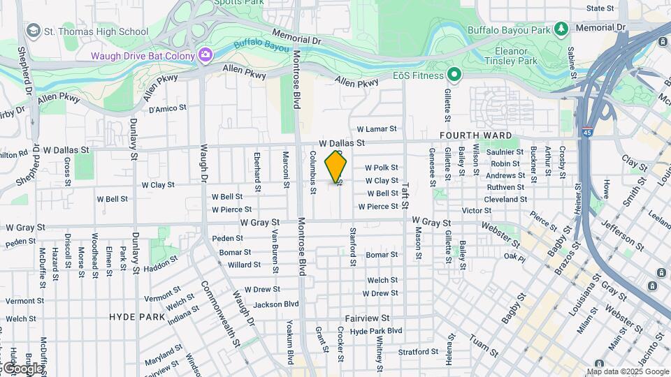 1312 Crocker St Map and Location Details