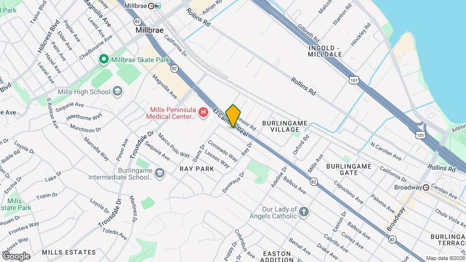 1632 Albemarle Way Map and Location Details