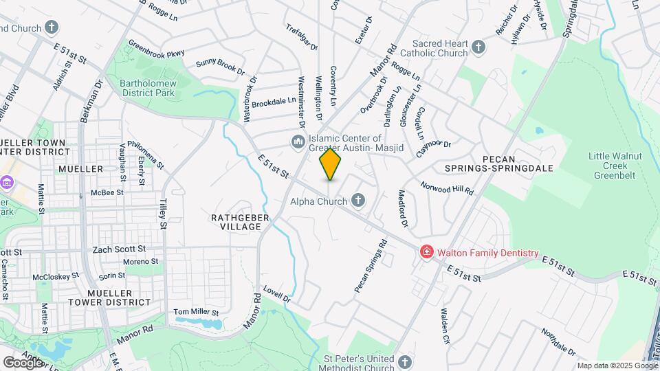 5109 Overbrook Dr Map and Location Details