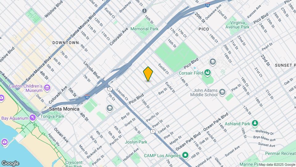 1917 11th St Map and Location Details