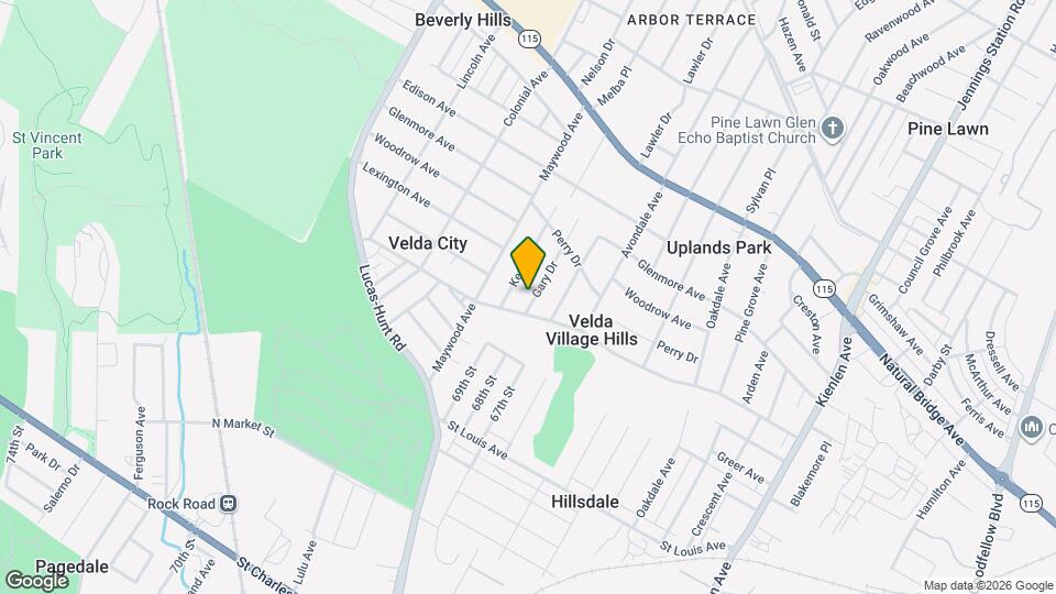 3009 Gary Dr Map and Location Details