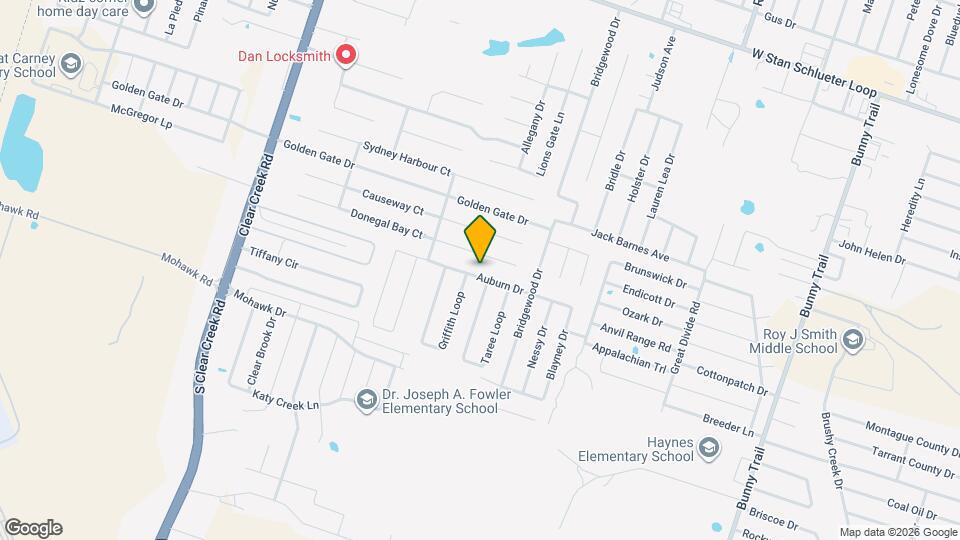 4509 Auburn Dr Map and Location Details