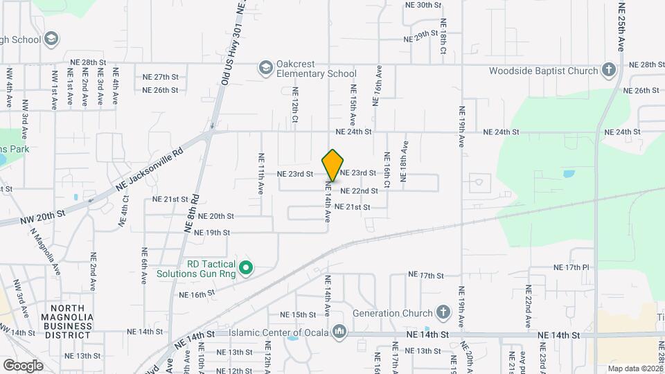 2205 NE 14th Ave Map and Location Details