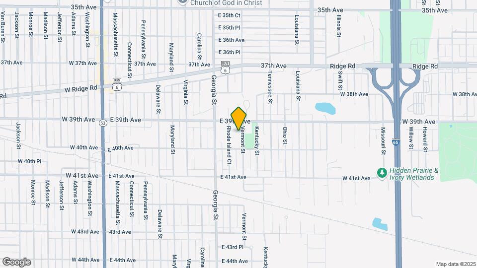 3938 Vermont St Map and Location Details