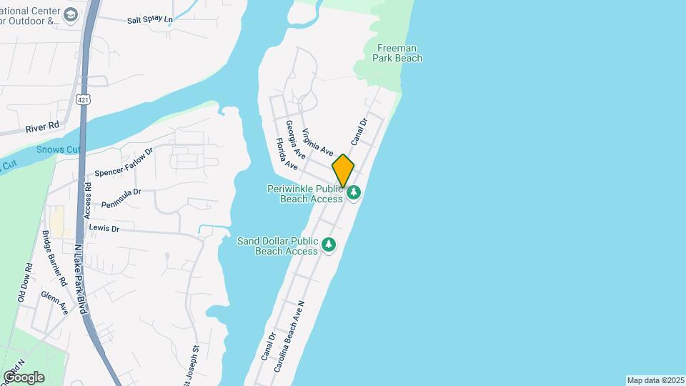 1503 Carolina Beach Ave N Mapa y Detalles de la Ubicación