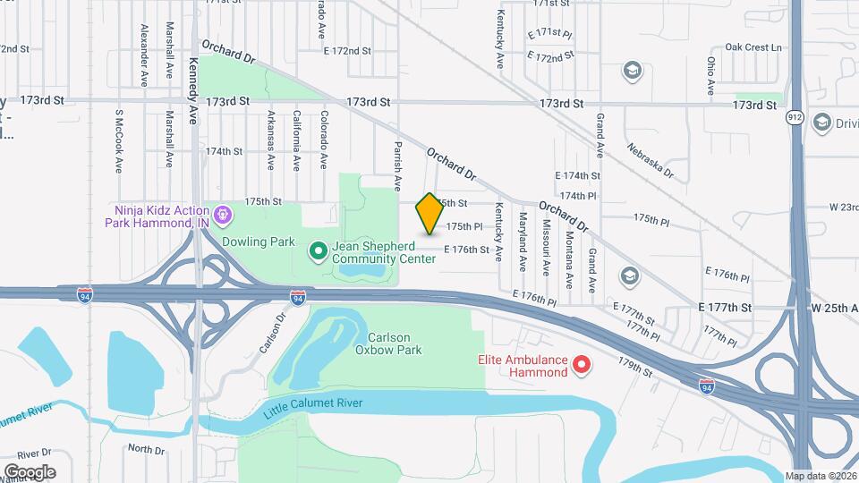 3233 E 176th St Map and Location Details