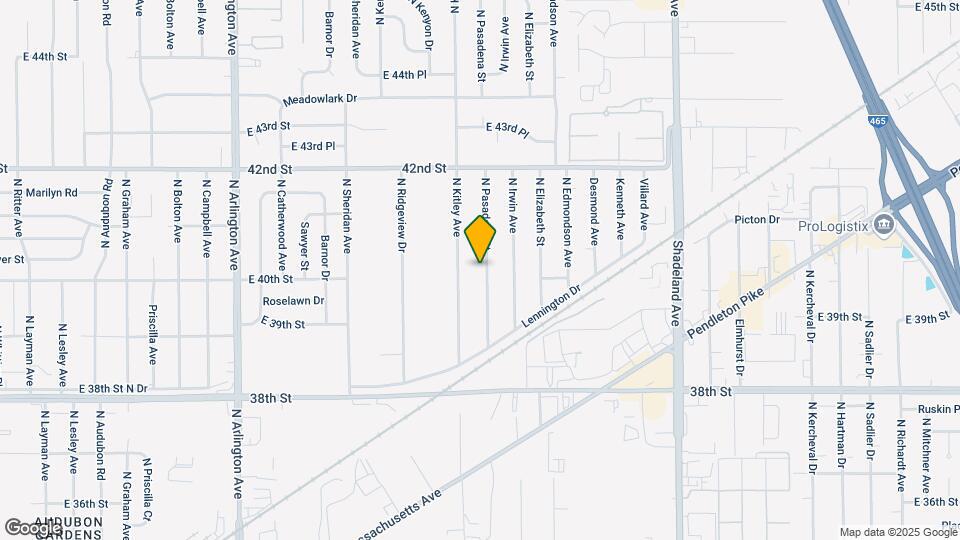 4006 N Pasadena St Map and Location Details