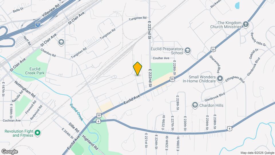 1495 E 219th St Map and Location Details