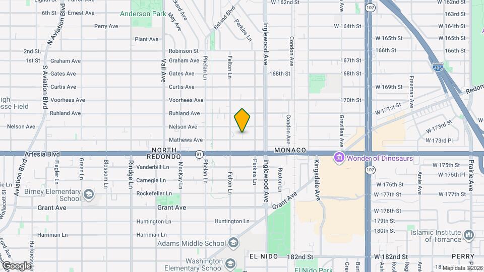 2611 Mathews Ave, Unit 5 Map and Location Details