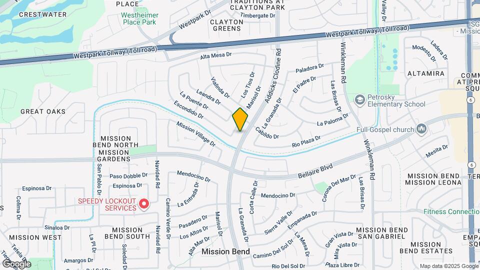 6922 Addicks Clodine Rd Mapa y Detalles de la Ubicación