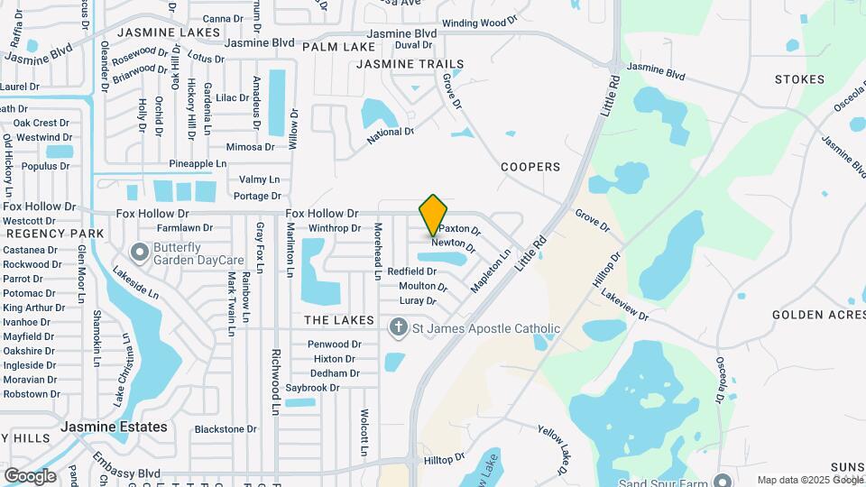 8436 Newton Dr Map and Location Details