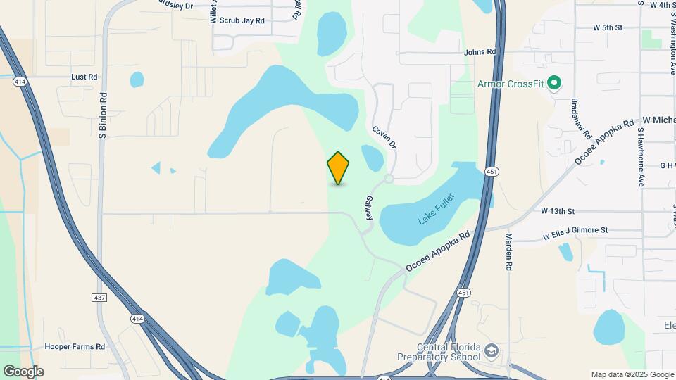 1604 Crowncrest Dr Map and Location Details