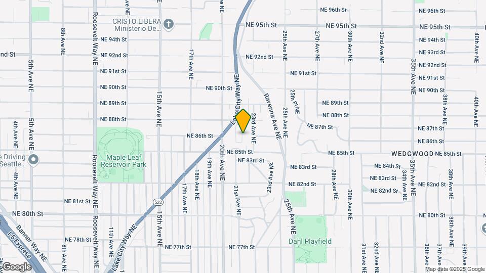 8536 22nd Pl NE Map and Location Details