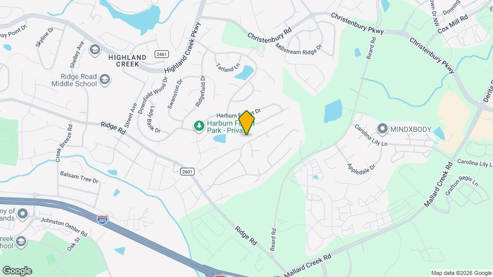 2521 Highland Park Dr Mapa y Detalles de la Ubicación