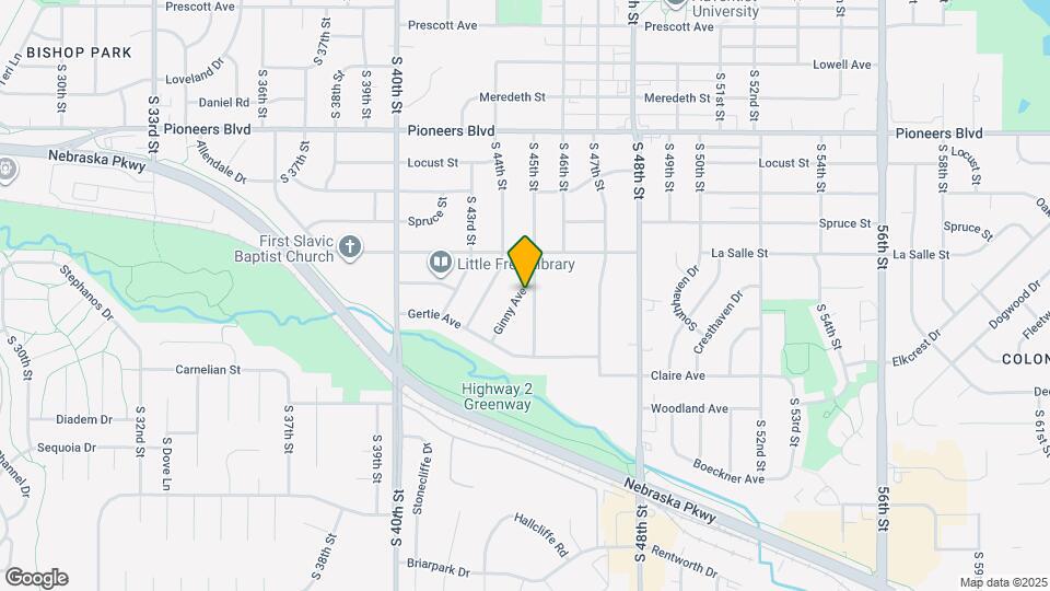 4810 Ginny Ave Map and Location Details