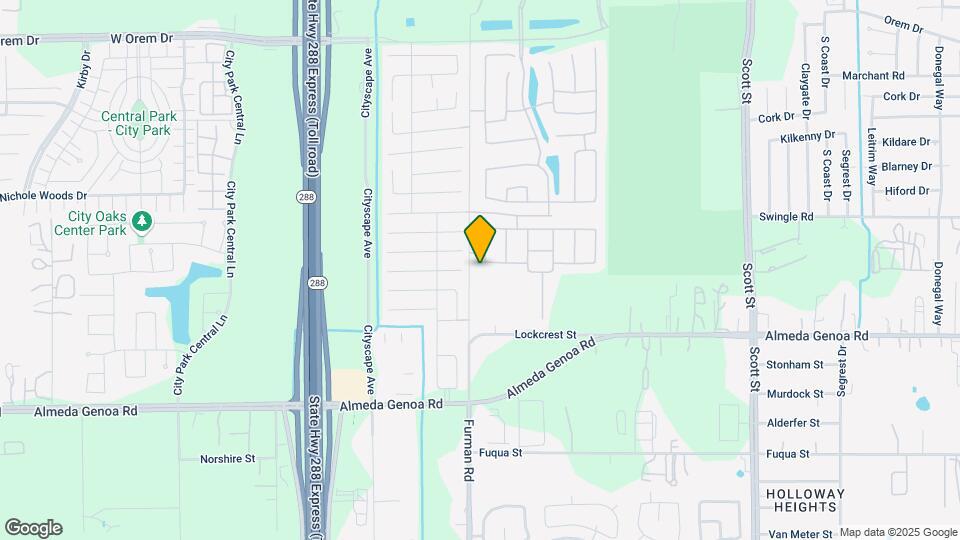2802 Wingmore Ln Map and Location Details