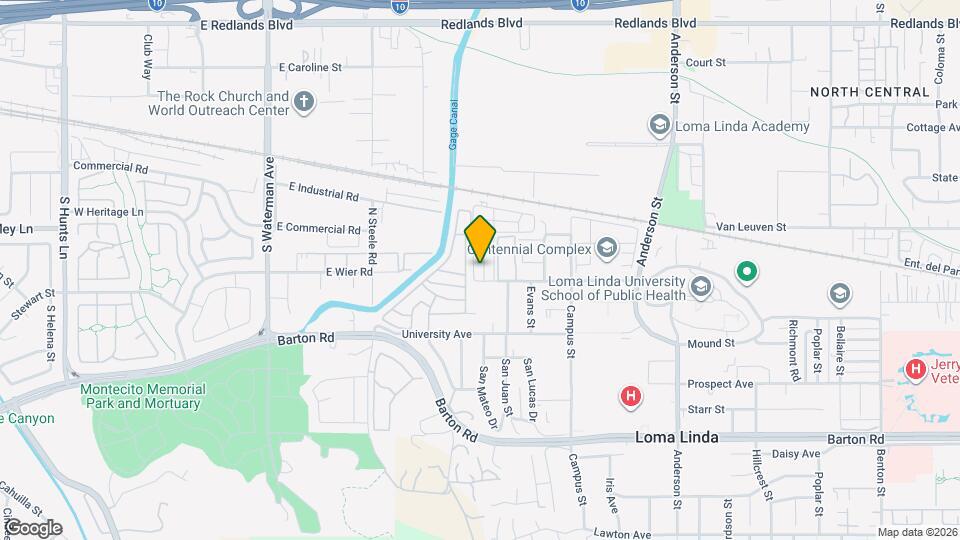 10984 Rincon St, Unit 10984 Mapa y Detalles de la Ubicación