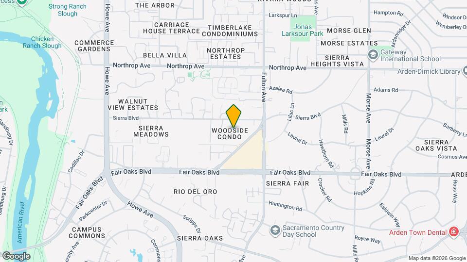 546 Woodside Oaks Map and Location Details