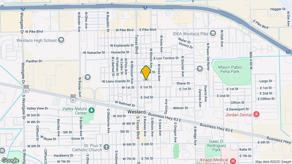 116 N Kansas Ave Map and Location Details
