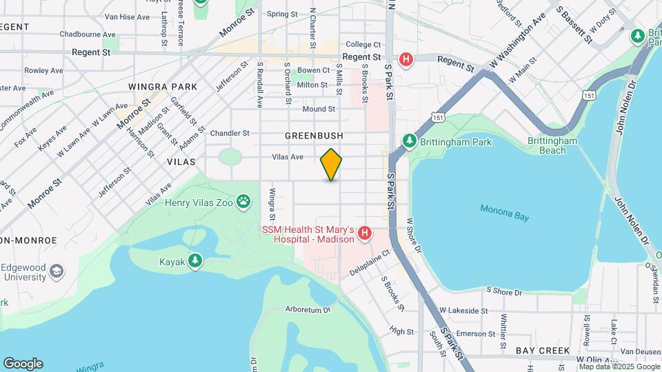 1113 Drake St Map and Location Details