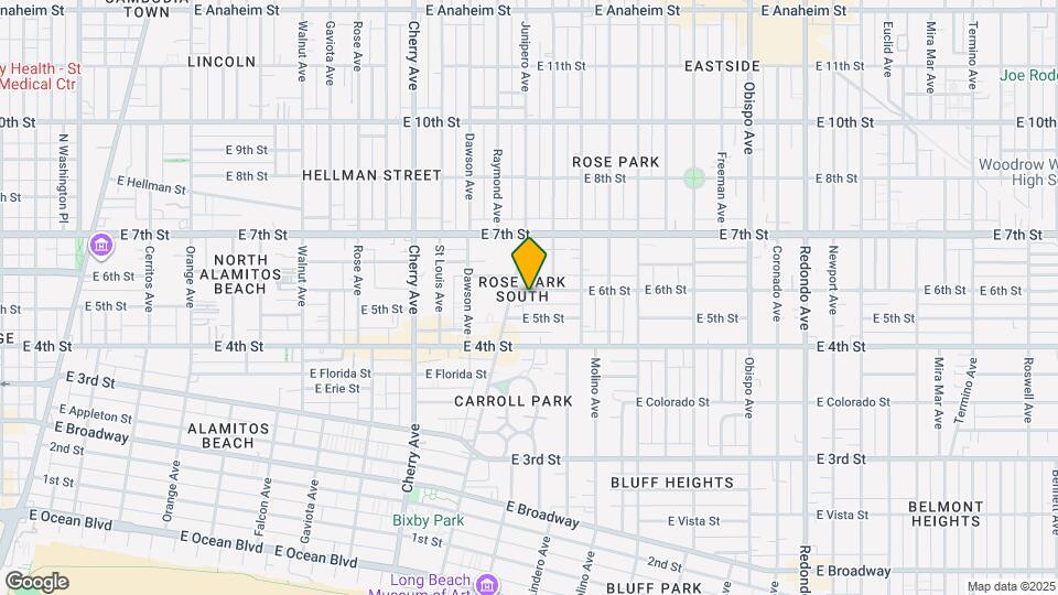 2402-2412 E 6th St Map and Location Details