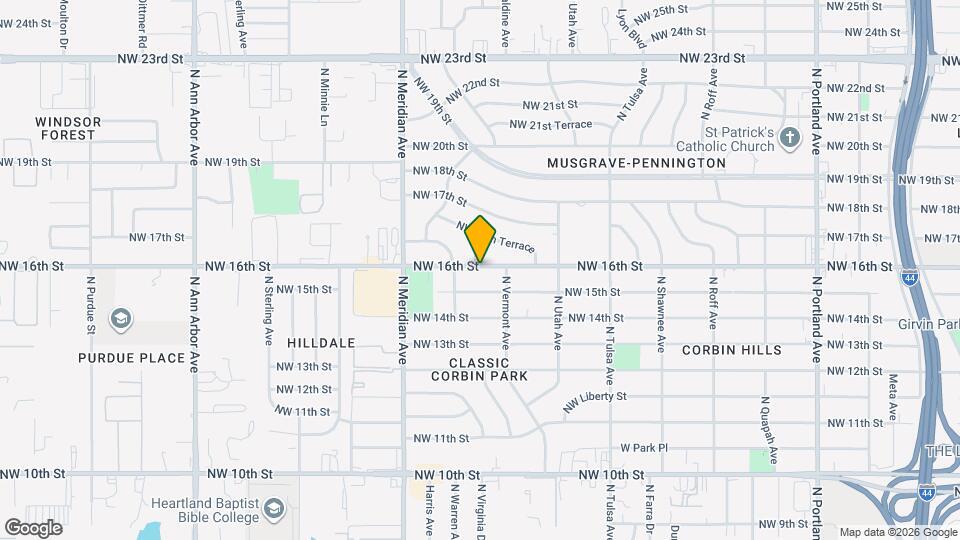 4324 NW 16th St Map and Location Details
