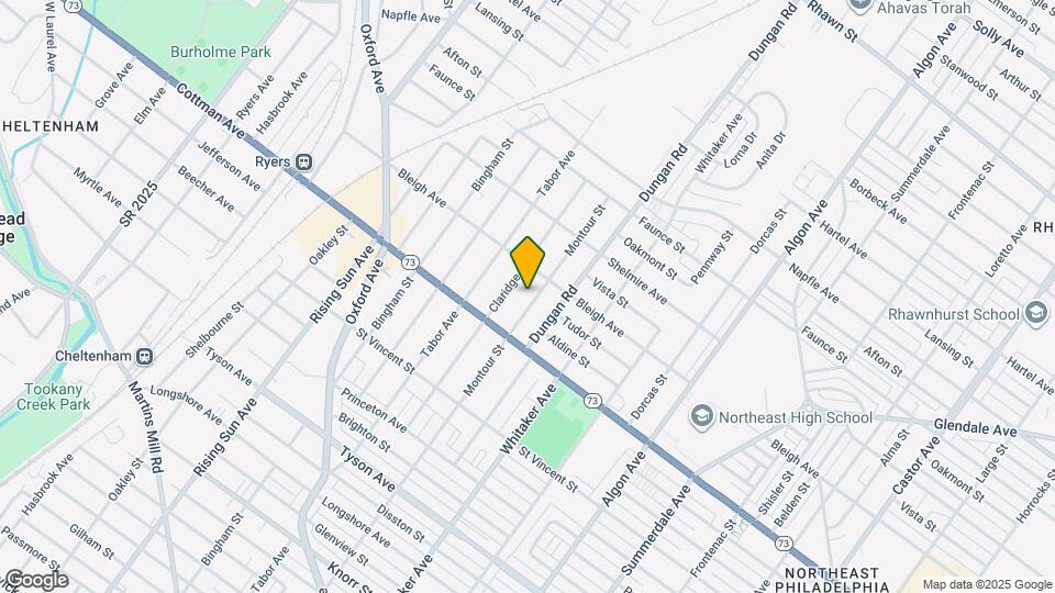 7332 Montour St Map and Location Details