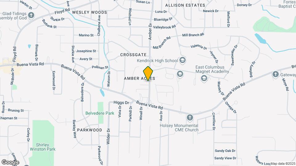 5501 Ambervista Ct Map and Location Details