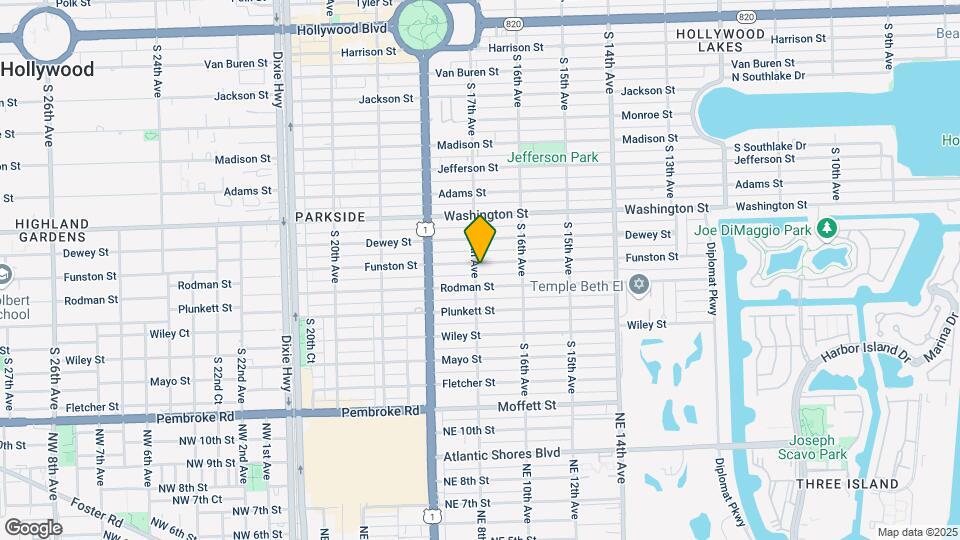 1648 Funston St, Unit 3 Map and Location Details