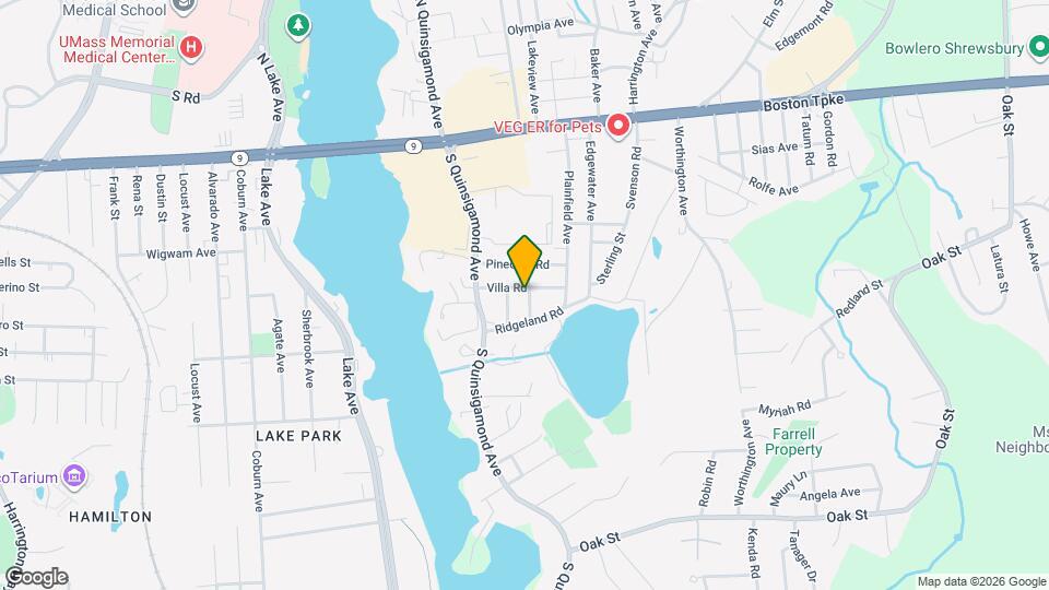 20 Villa Rd Map and Location Details