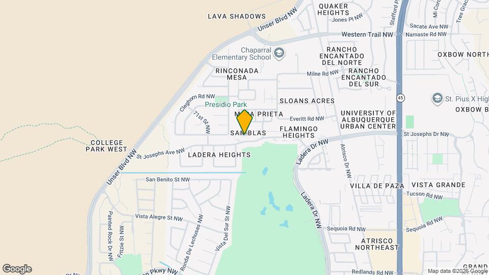 6609 Saint Josephs Ave NW Map and Location Details