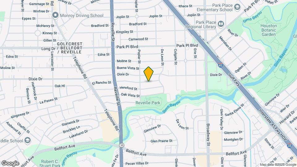 7722 El Rancho St Map and Location Details
